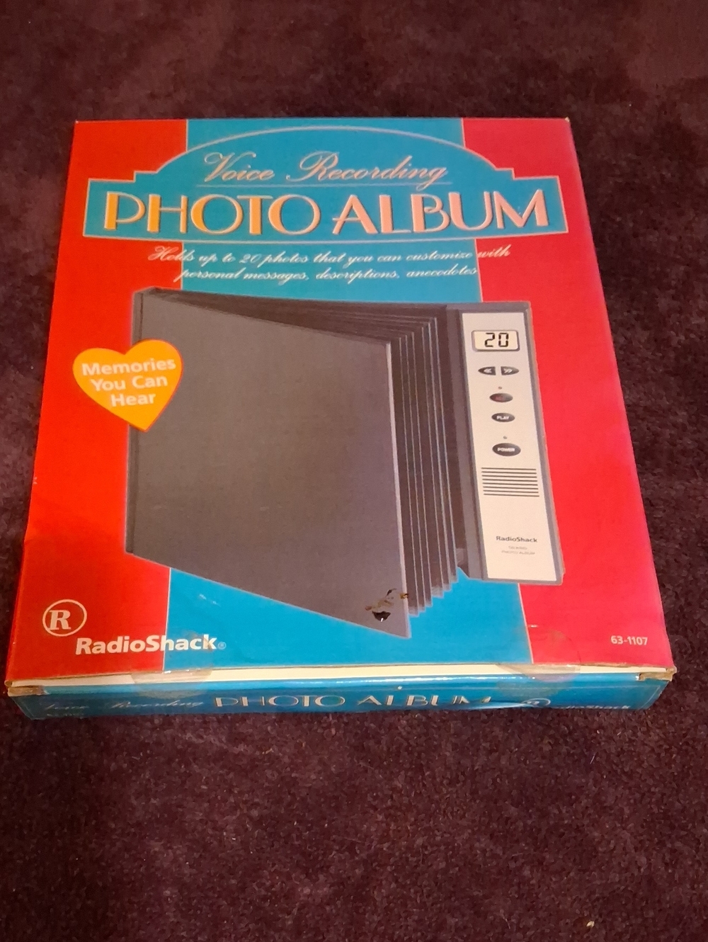Voice Recording Photo Album  Vintage!